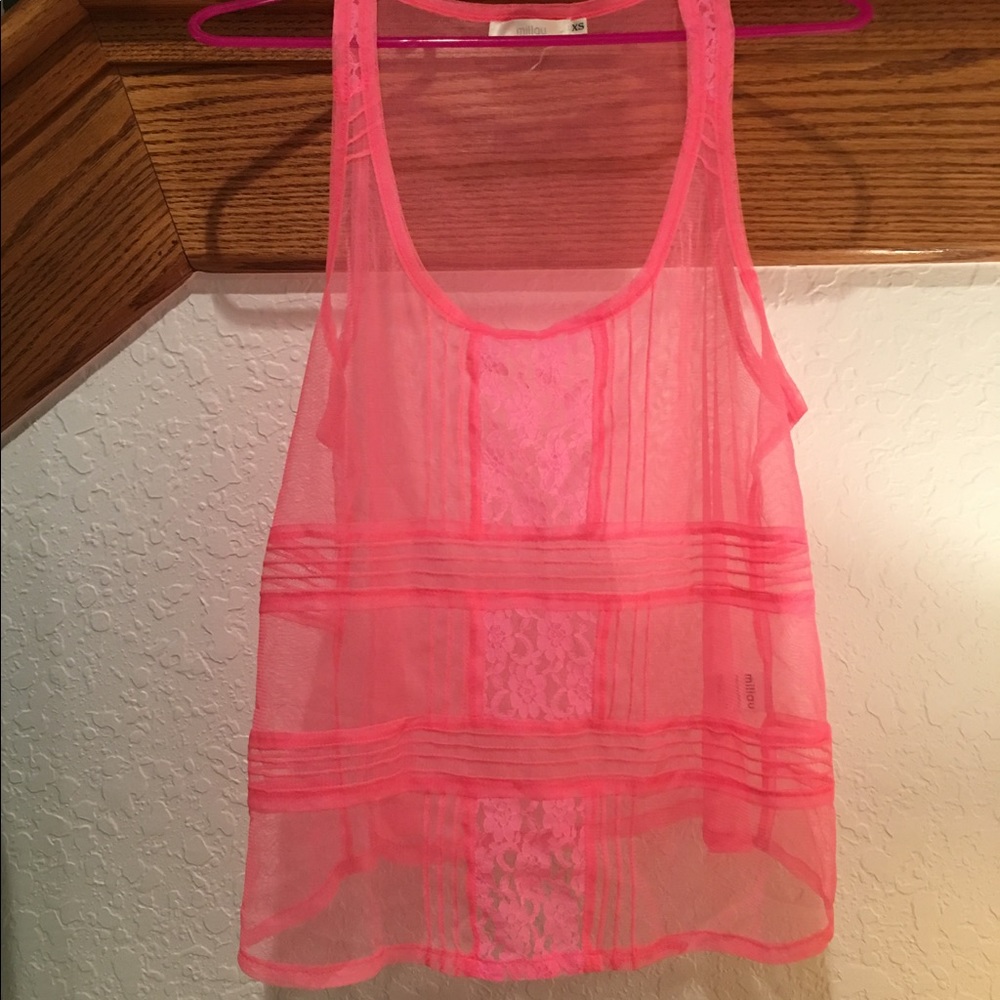 Pink Tank Top